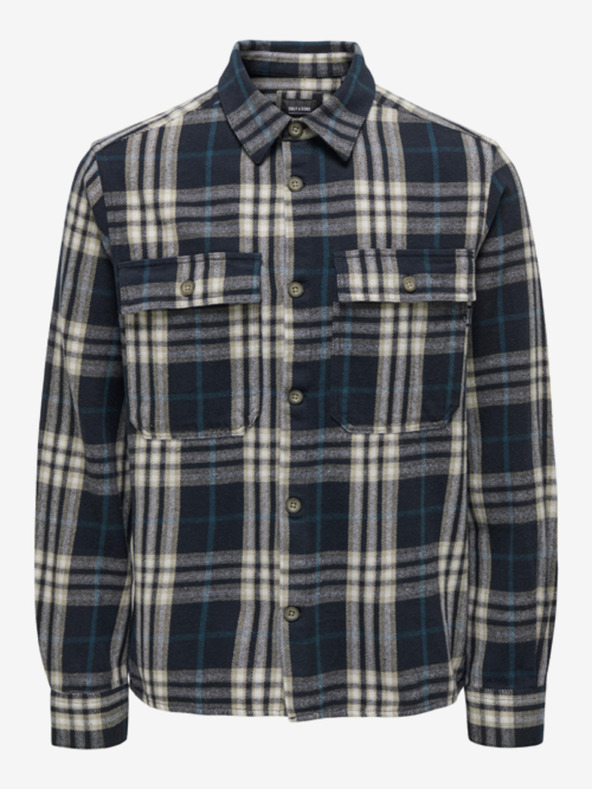 ONLY & SONS Scott Cămașă Albastru