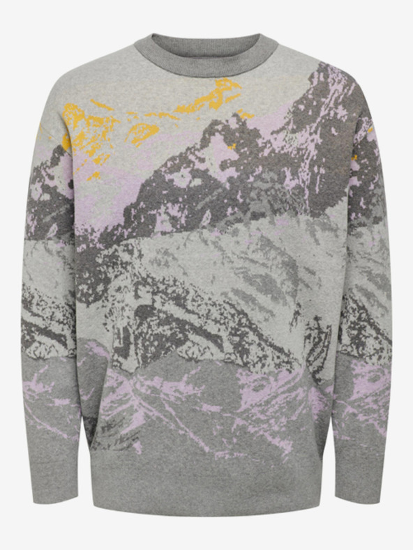 ONLY & SONS Maxin Pulover Gri