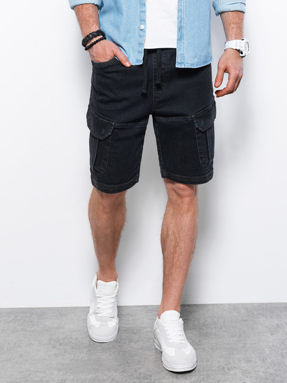 Ombre Clothing Pantaloni scurți Gri