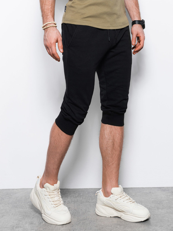Ombre Clothing Pantaloni scurți Negru
