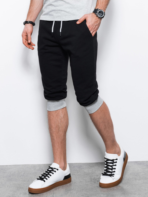 Ombre Clothing Pantaloni scurți Gri