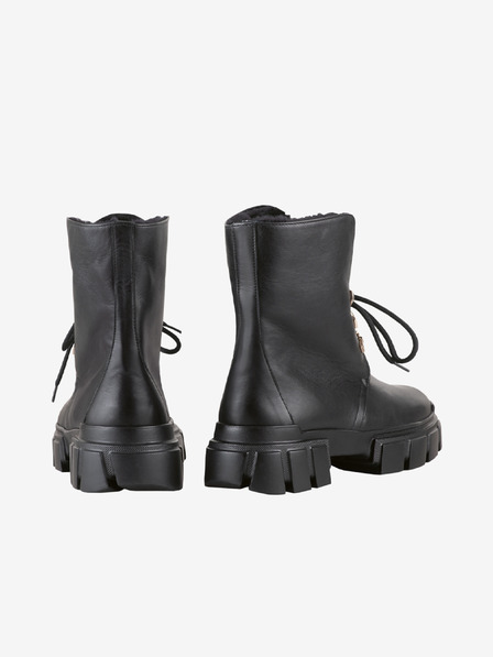 Högl Cizme de gleznă din piele pentru femei negre Högl Winter hike