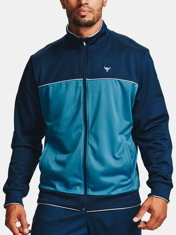 Under Armour Project Rock Knit Track Jachetă Albastru