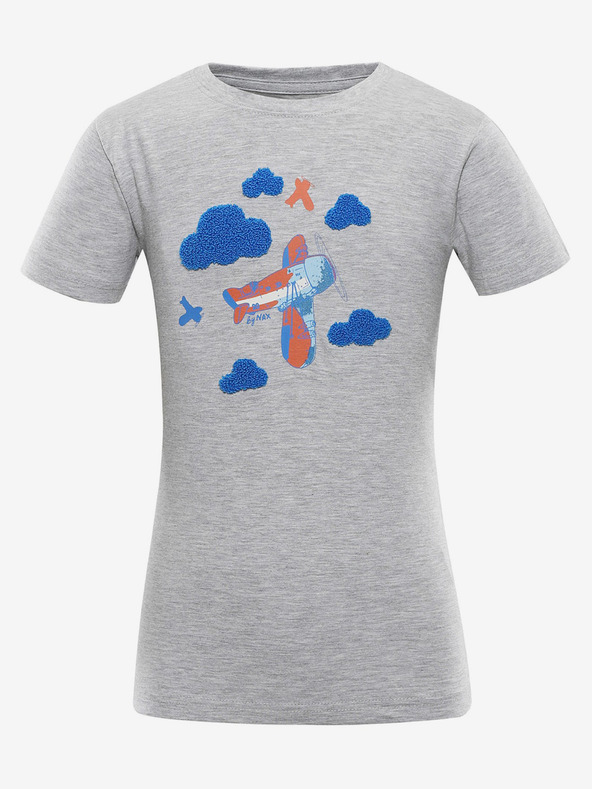 NAX Polefo Tricou pentru copii Gri