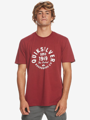 Quiksilver Circled Script Front Tricou