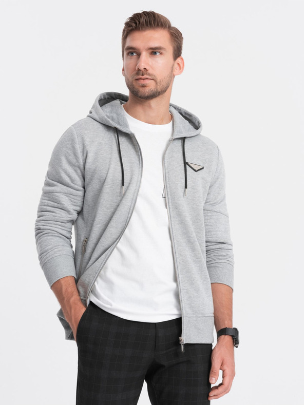 Ombre Clothing Hanorac Gri
