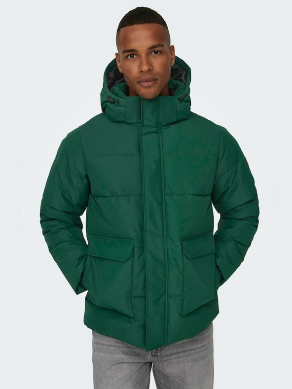 ONLY & SONS Carl Jachetă Verde