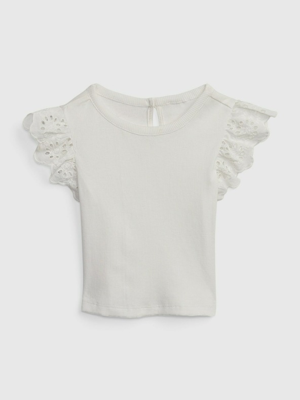 GAP Tricou pentru copii Alb