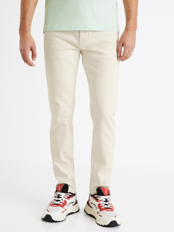 Celio C25 Dolasi Jeans Alb