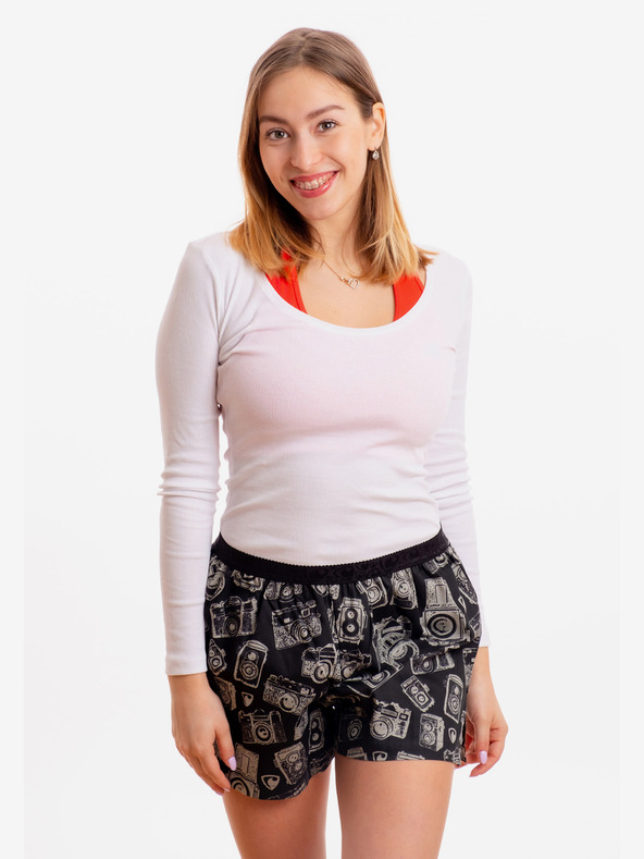 Represent Gigi Șort bărbătesc Negru