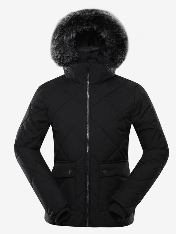 ALPINE PRO Lodera Jacheta Negru