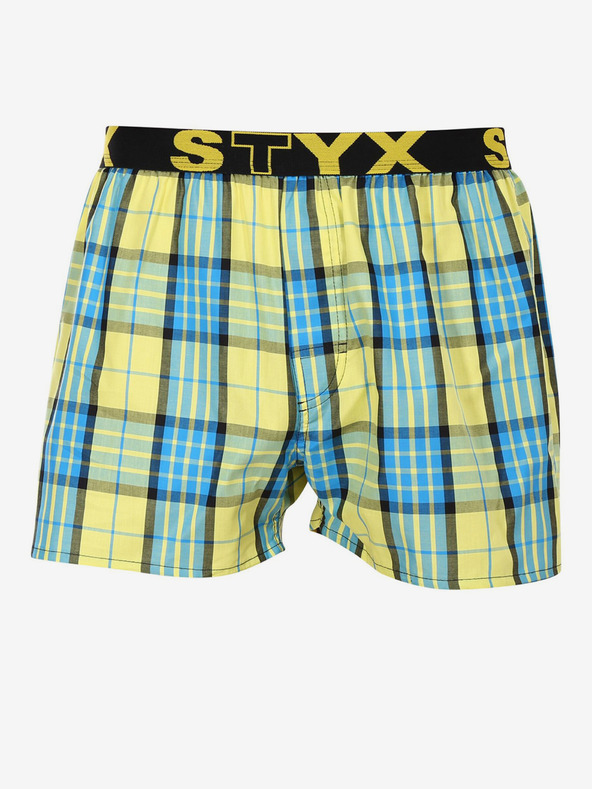 Styx Șort bărbătesc Galben