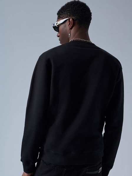 DSQUARED2 Hanorac negru pentru bărbați DSQUARED2
