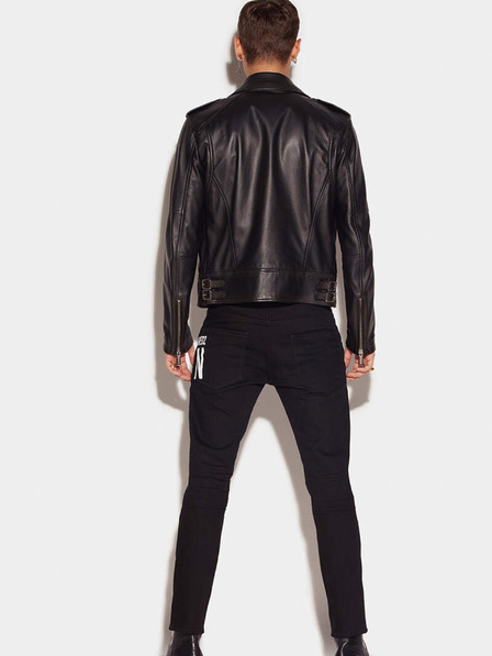 DSQUARED2 Pantaloni negri pentru bărbați DSQUARED2