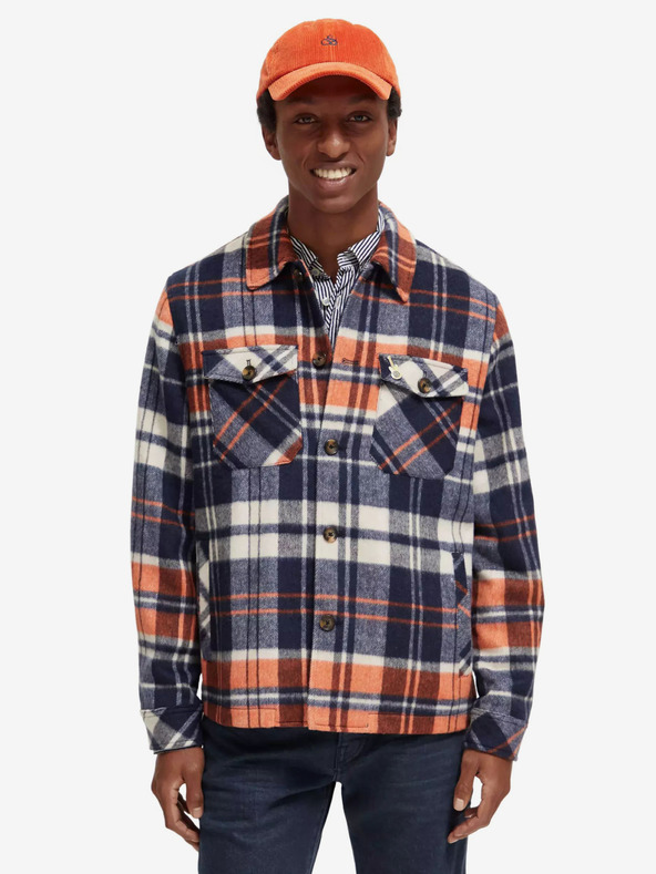 Scotch & Soda Jachetă Albastru