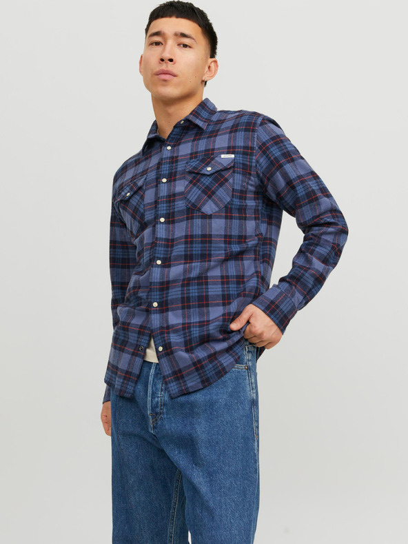 Jack & Jones Heridan Cămașă Albastru