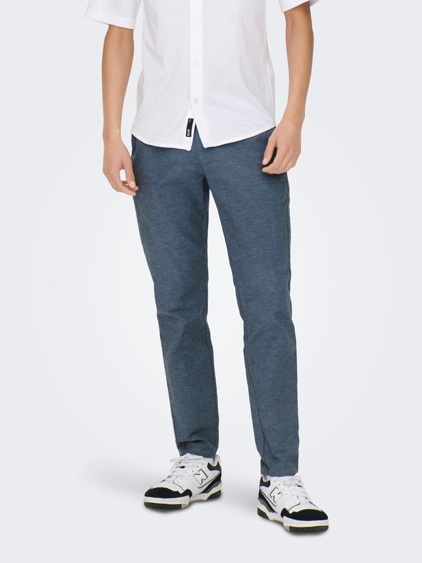 ONLY & SONS Mark Chino Pantaloni Albastru