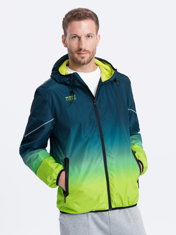 Ombre Clothing Jachetă Albastru