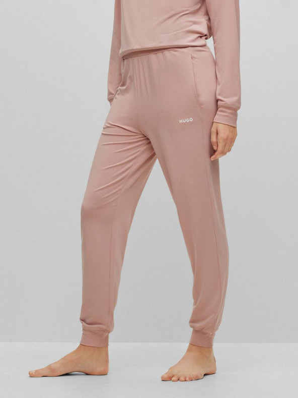 HUGO Pantaloni de trening Roz