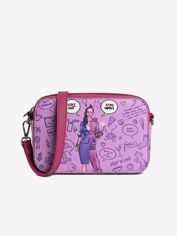 Vuch Devided Cross body bag Roz