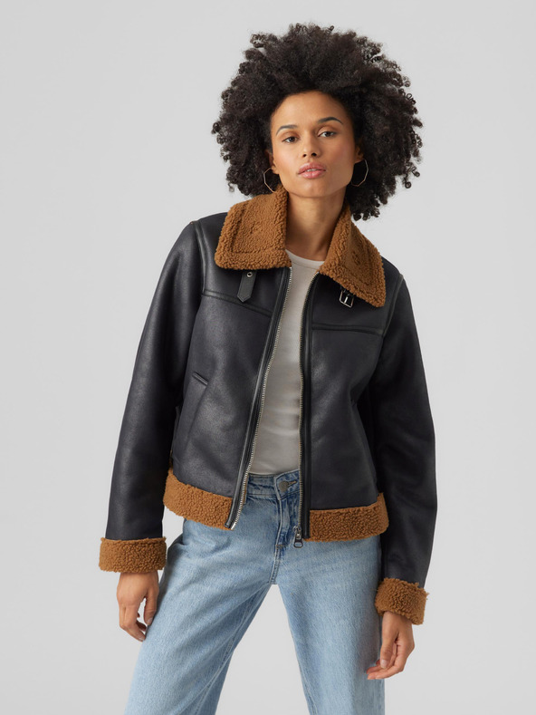 Vero Moda Jachetă Negru