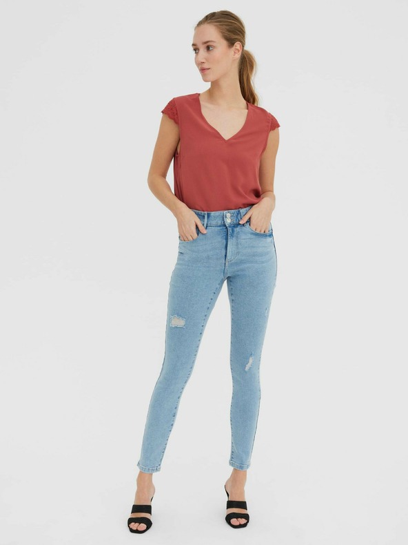 Vero Moda Jeans Albastru