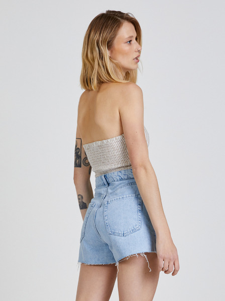 TALLY WEiJL Top de damă bej cu dungi TALLY WEiJL
