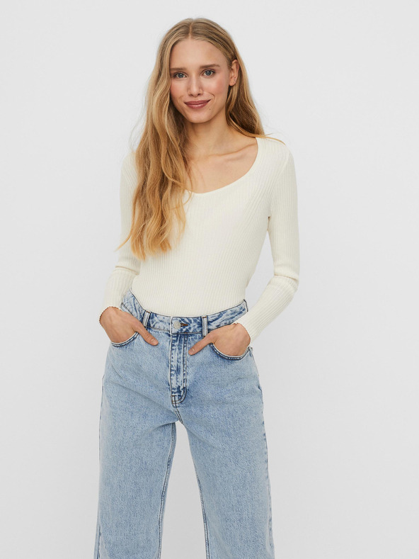 Vero Moda Tricou Alb