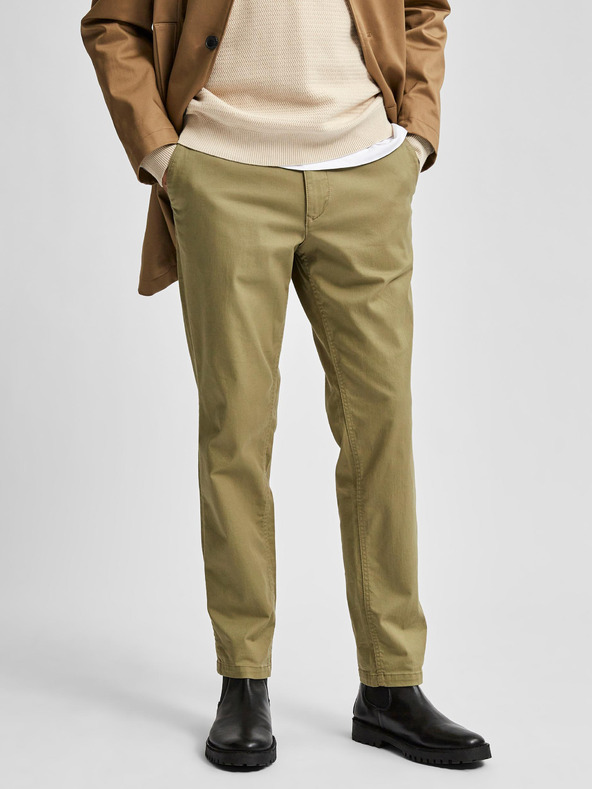 SELECTED Homme Miles Pantaloni Verde