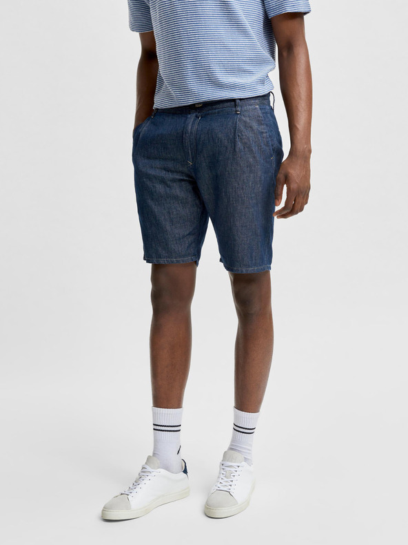 SELECTED Homme Clay Pantaloni scurți Albastru