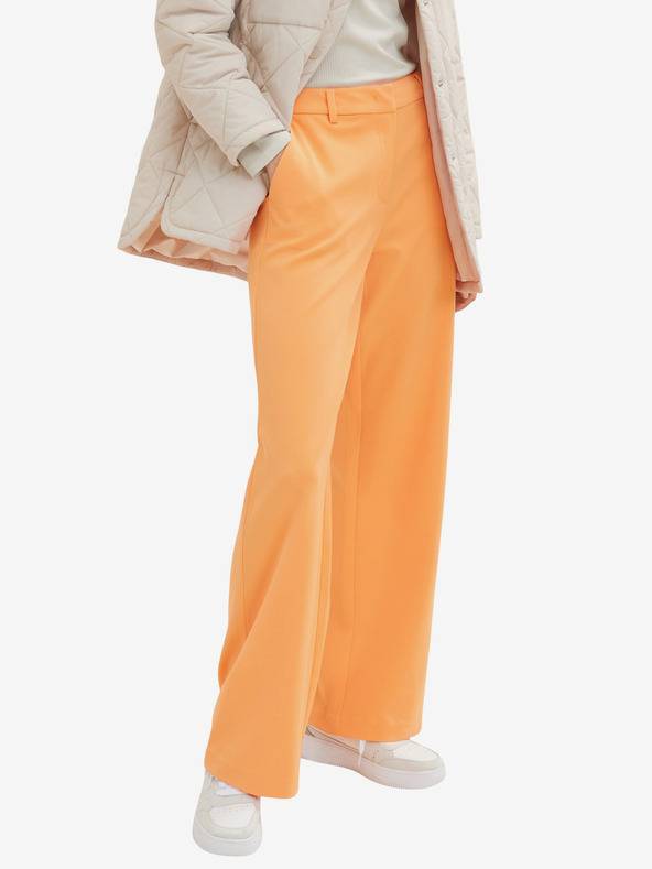 Tom Tailor Pantaloni largi portocalii pentru femei Tom Tailor