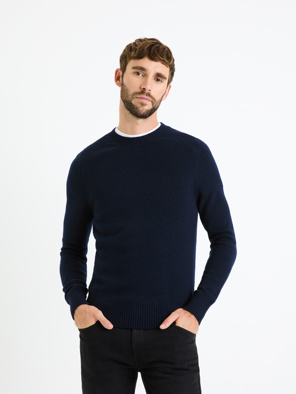 Celio Cevlna Pulover Albastru