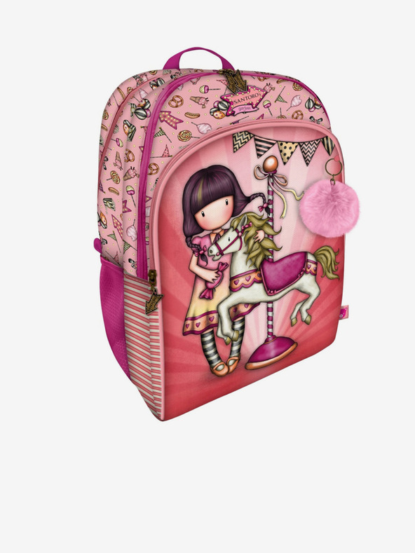 Santoro Gorjuss Carousel Rucsac pentru copii Roz