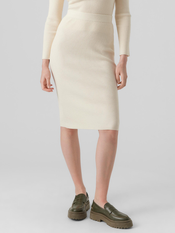Vero Moda Fustă Alb
