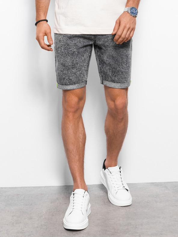 Ombre Clothing Pantaloni scurți Gri