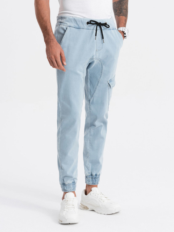 Ombre Clothing Pantaloni Albastru