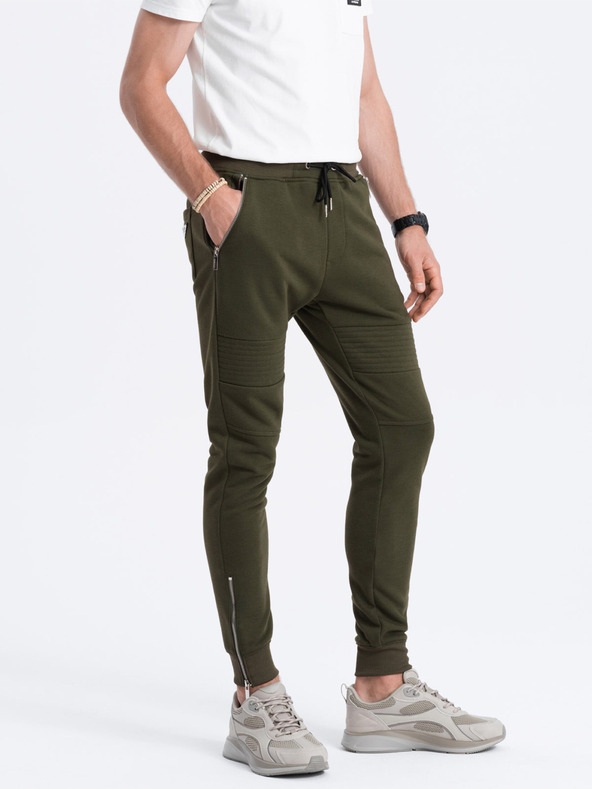 Ombre Clothing Pantaloni de trening Verde