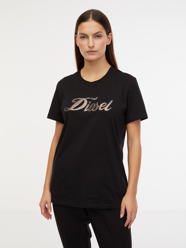 Diesel Tricou negru Diesel T-Sily pentru femei
