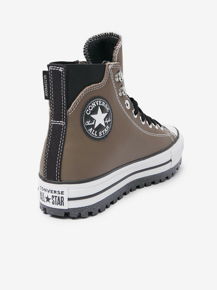 Converse Formatori din piele maro cu gleznă Converse Chuck Taylor All Star City Trek