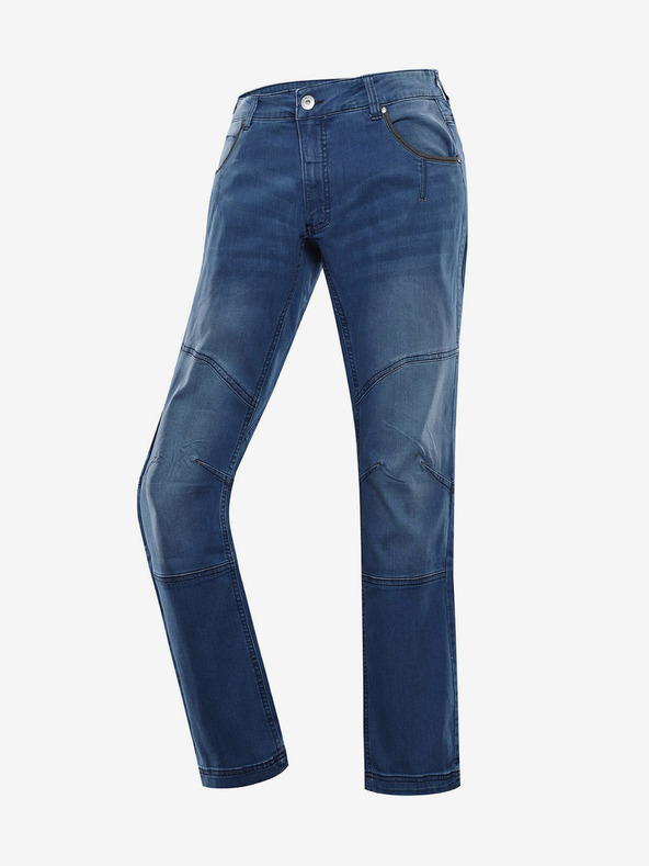 ALPINE PRO Qizob Pantaloni Albastru
