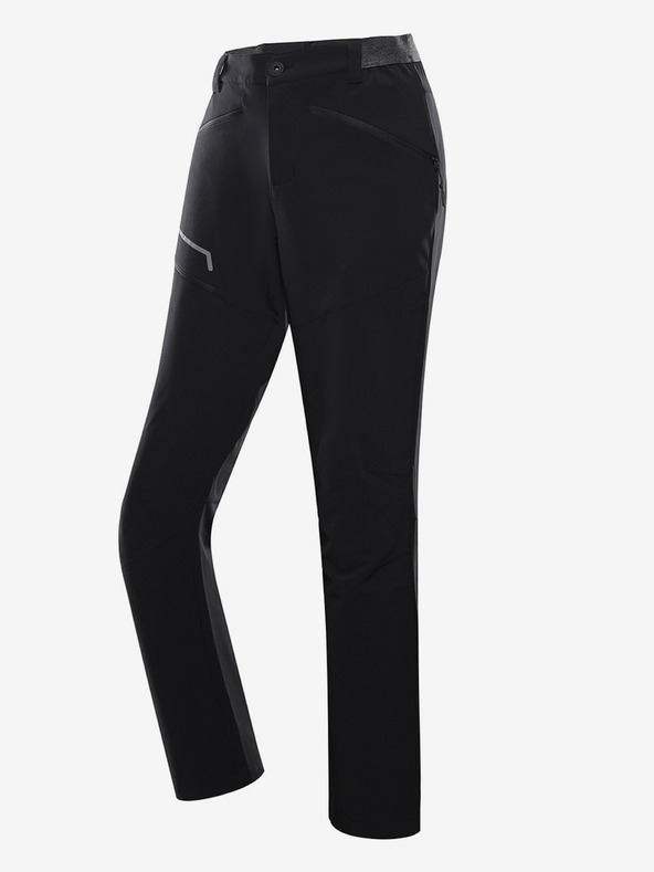 ALPINE PRO RAMEL Pantaloni Negru