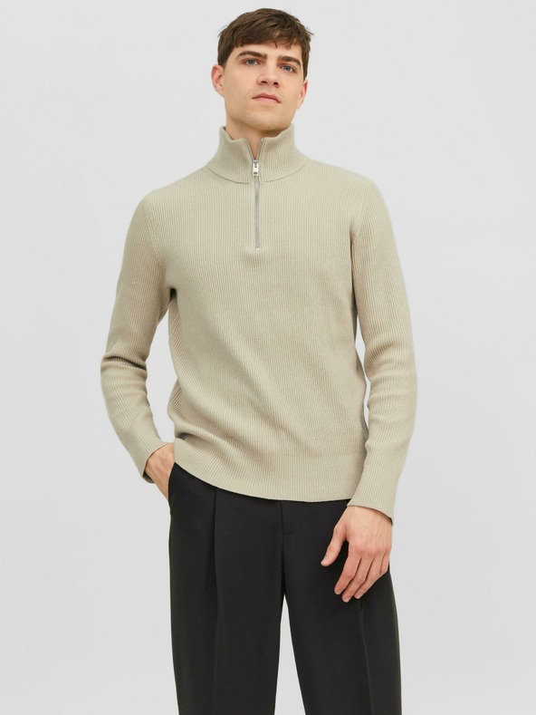 Jack & Jones Perfect Pulover Bej