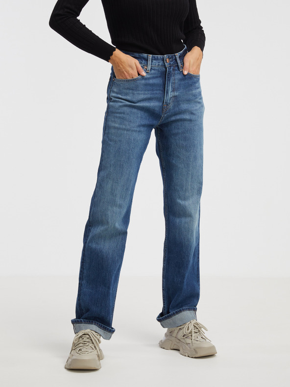 Pepe Jeans Robyn Selvedge DK Jeans Albastru