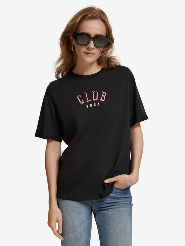 Scotch & Soda Tricou Negru