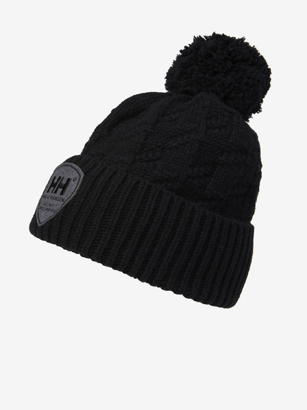 Helly Hansen Șapcă neagră pentru femei din lână merino HELLY HANSEN W HOD BEANIE 2.0