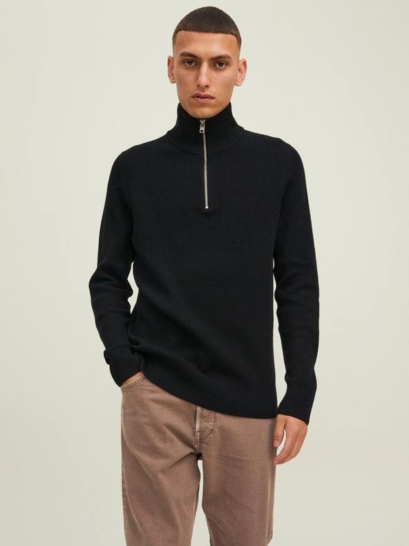 Jack & Jones Perfect Pulover Negru