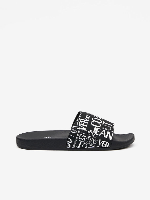 Versace Jeans Couture Fondo Slide Papuci Negru