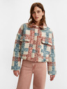 Levi's® Jachetă în carouri pentru femei Levi's® Sherpa bej