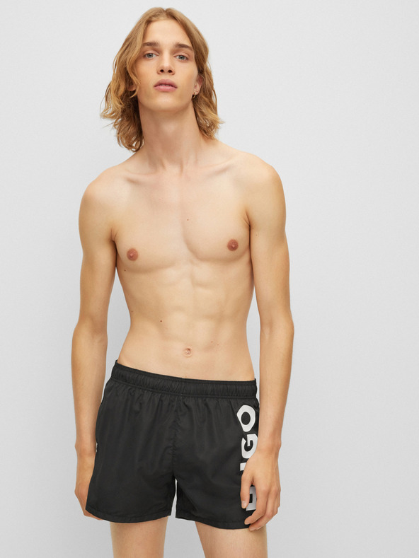 HUGO Costum de baie Negru