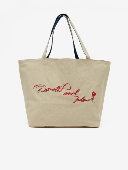 Karl Lagerfeld Shopper reversibil pentru femei albastru și bej KARL LAGERFELD Disney